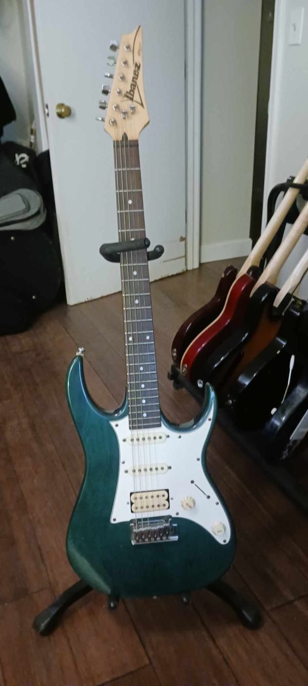 Ibanez RX240 1990s - Translucent Teal Gorgeous Guitar! Vintage - Image 2