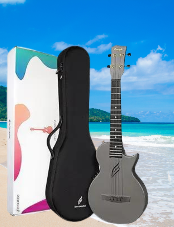 Enya Tenor Ukulele 26 Inch Carbon Fiber Acousticplus Cutaway Travel Ukelele