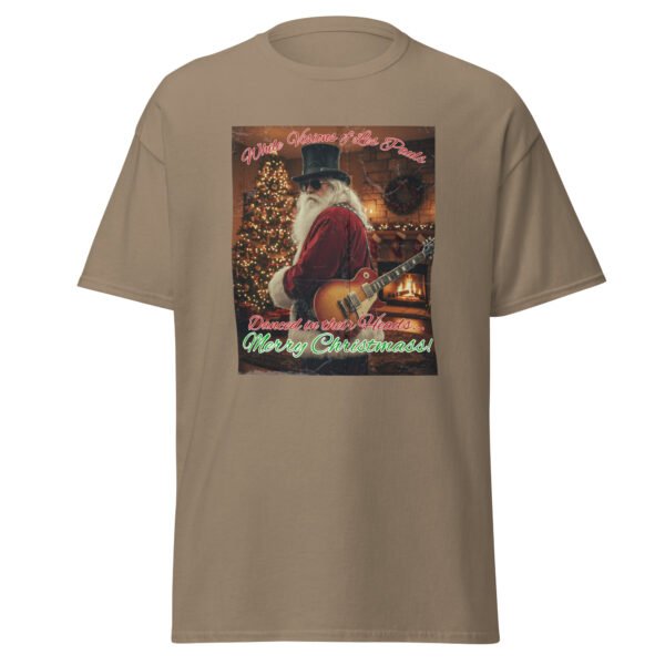 Silent Night? Not a Chance. Give the Gift of Rock & Roll This Christmas 2025 with the Ultra-Cool Santa Tee! - Image 2