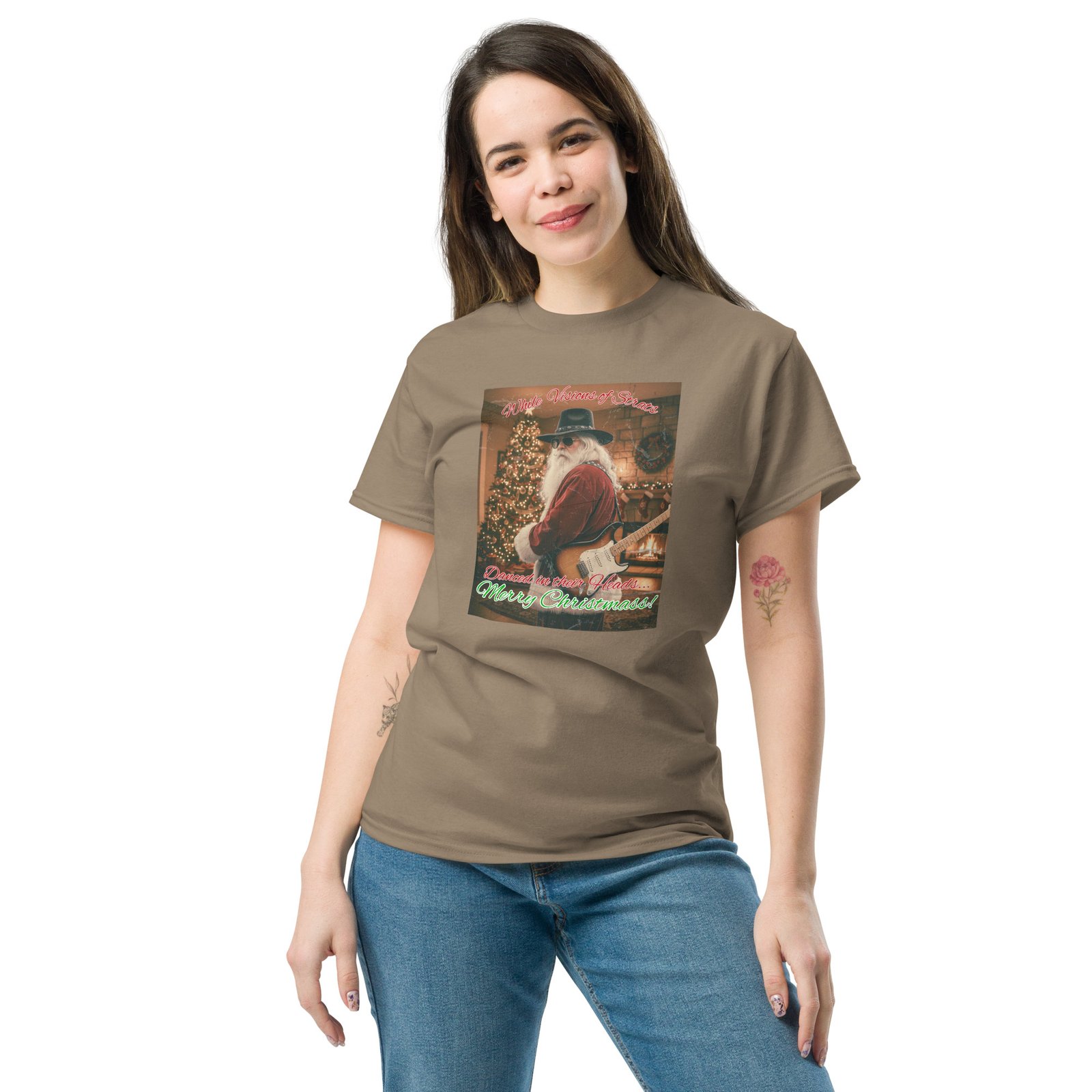 Jingle Bells Just Got a Guitar Solo: Grab Your Ultra-Cool Rock & Roll Santa Merch for Christmas 2025! - Image 15