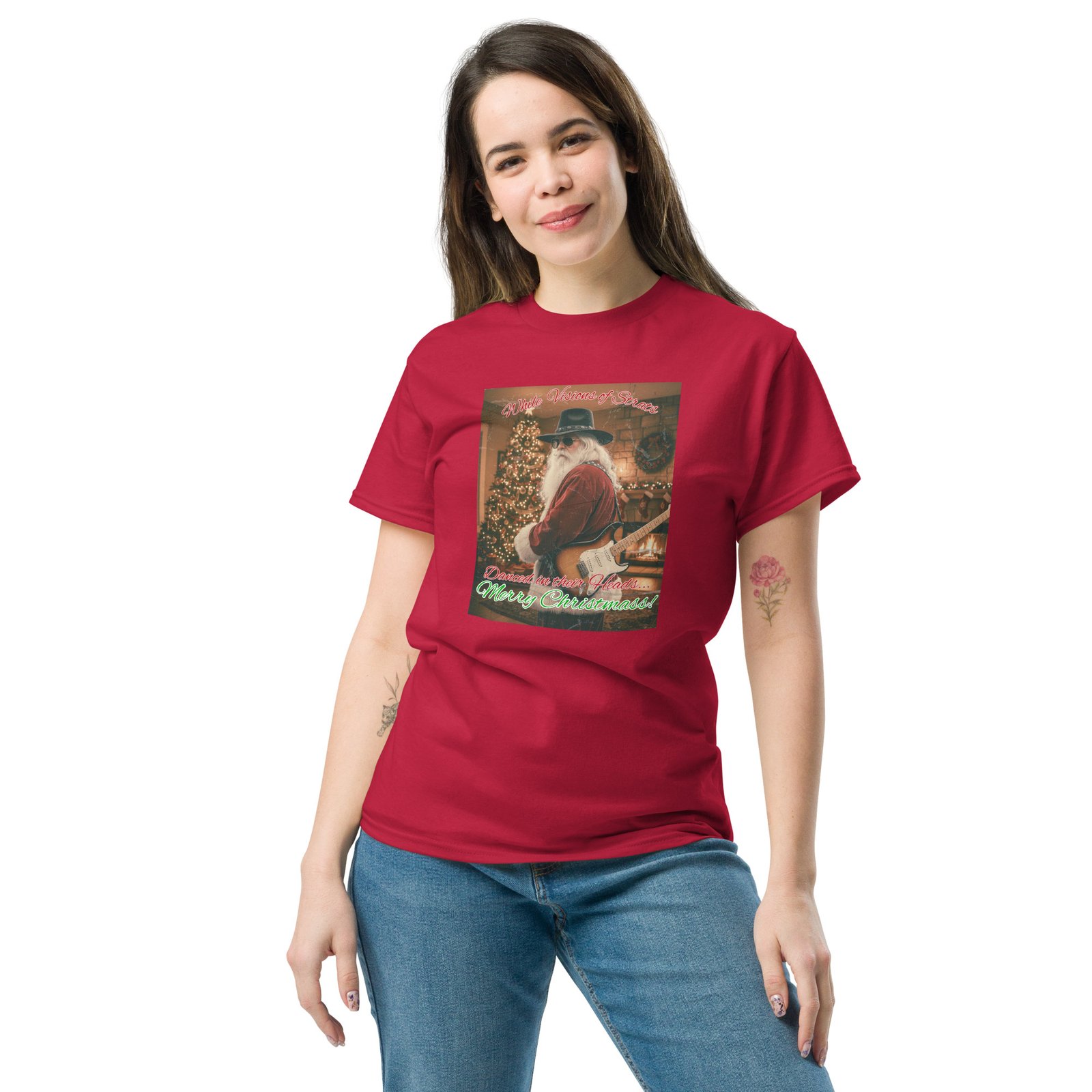 Jingle Bells Just Got a Guitar Solo: Grab Your Ultra-Cool Rock & Roll Santa Merch for Christmas 2025! - Image 12