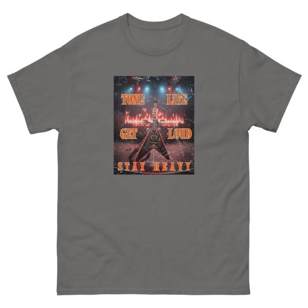 Tone life. Get Loud, Stay Heavy. Feel the power of the music, wear the lifestyle! Unisex classic tee - Image 11