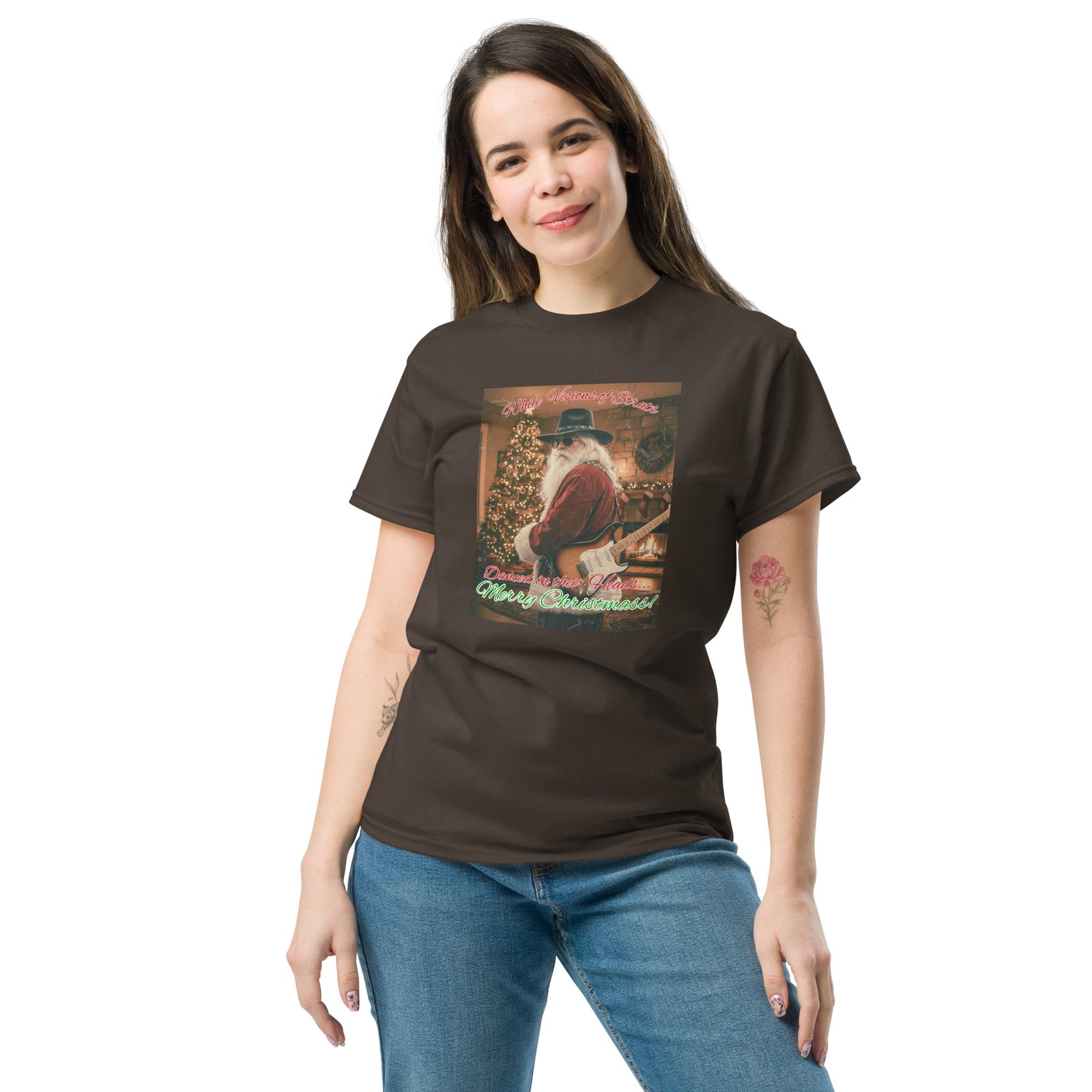 Jingle Bells Just Got a Guitar Solo: Grab Your Ultra-Cool Rock & Roll Santa Merch for Christmas 2025! - Image 11