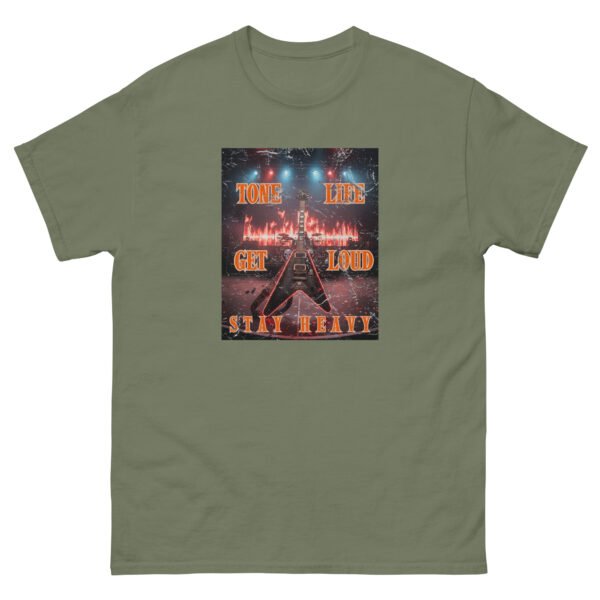 Tone life. Get Loud, Stay Heavy. Feel the power of the music, wear the lifestyle! Unisex classic tee - Image 12