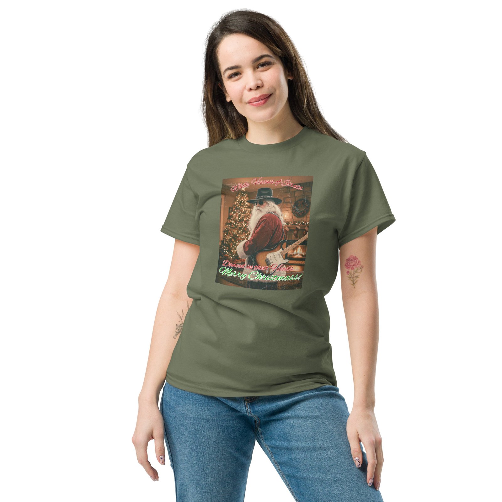 Jingle Bells Just Got a Guitar Solo: Grab Your Ultra-Cool Rock & Roll Santa Merch for Christmas 2025! - Image 14