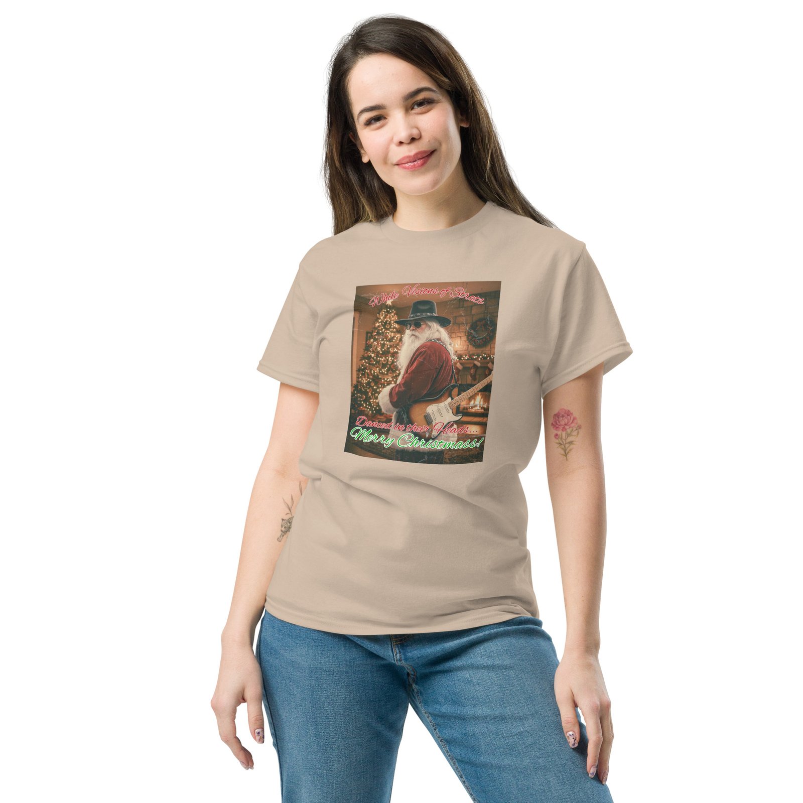 Jingle Bells Just Got a Guitar Solo: Grab Your Ultra-Cool Rock & Roll Santa Merch for Christmas 2025! - Image 9