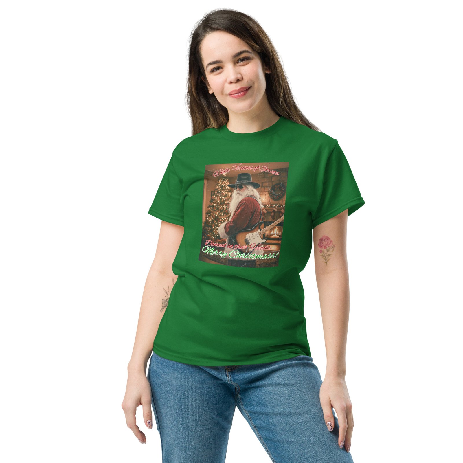 Jingle Bells Just Got a Guitar Solo: Grab Your Ultra-Cool Rock & Roll Santa Merch for Christmas 2025! - Image 13