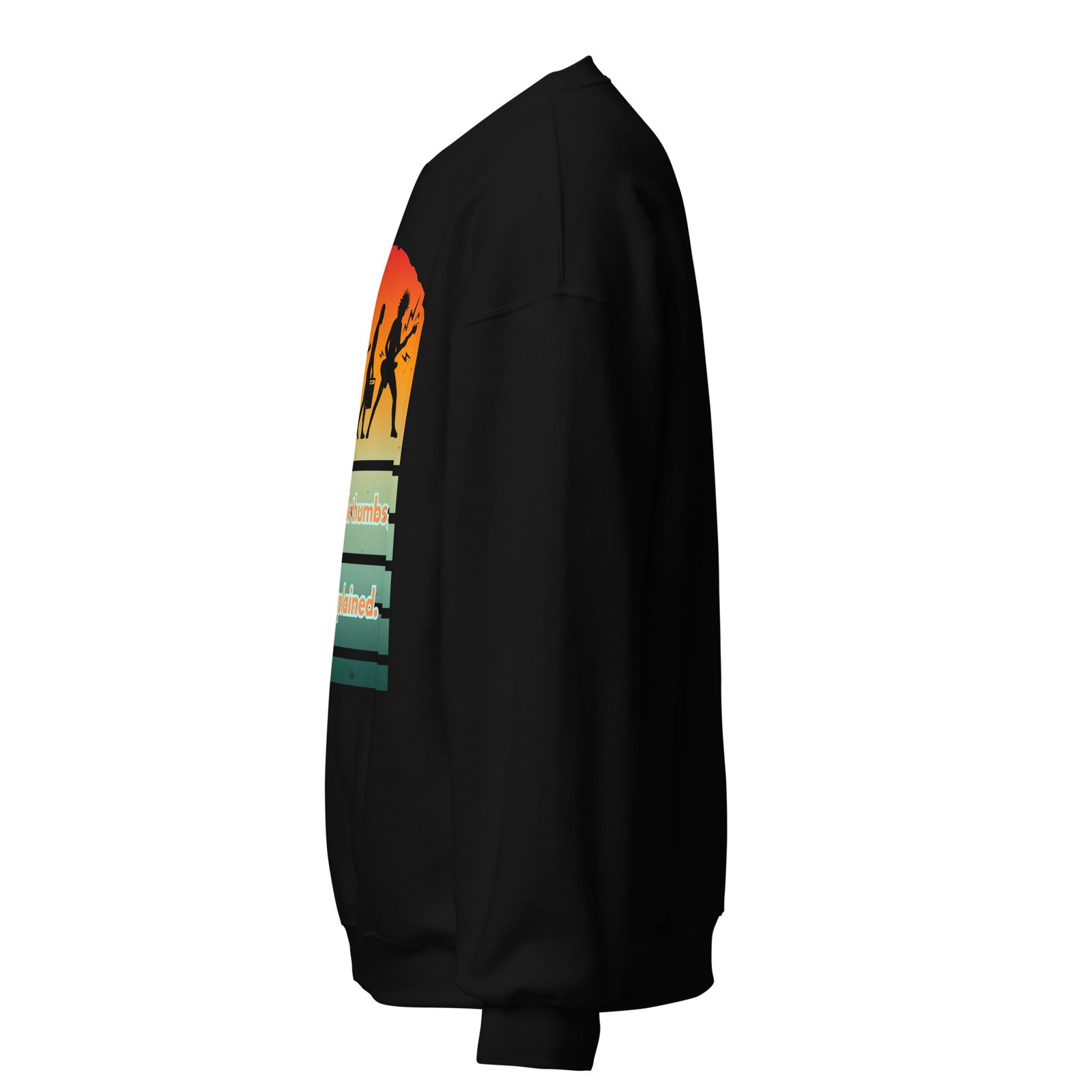 The Evolution of Awesome: From Ape to Amp! Trust the Science! Unisex Sweatshirt - Image 3